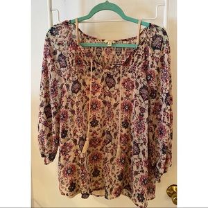 Sonoma Lifestyle Long-Sleeved Blouse